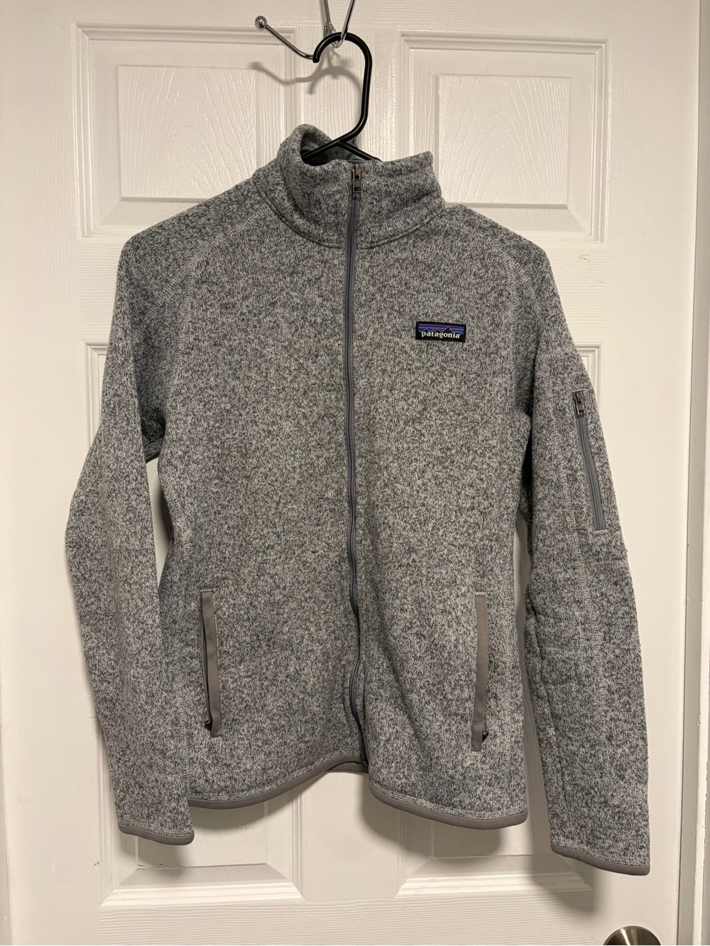 Patagonia Gray Heather Full-Zip Jacket